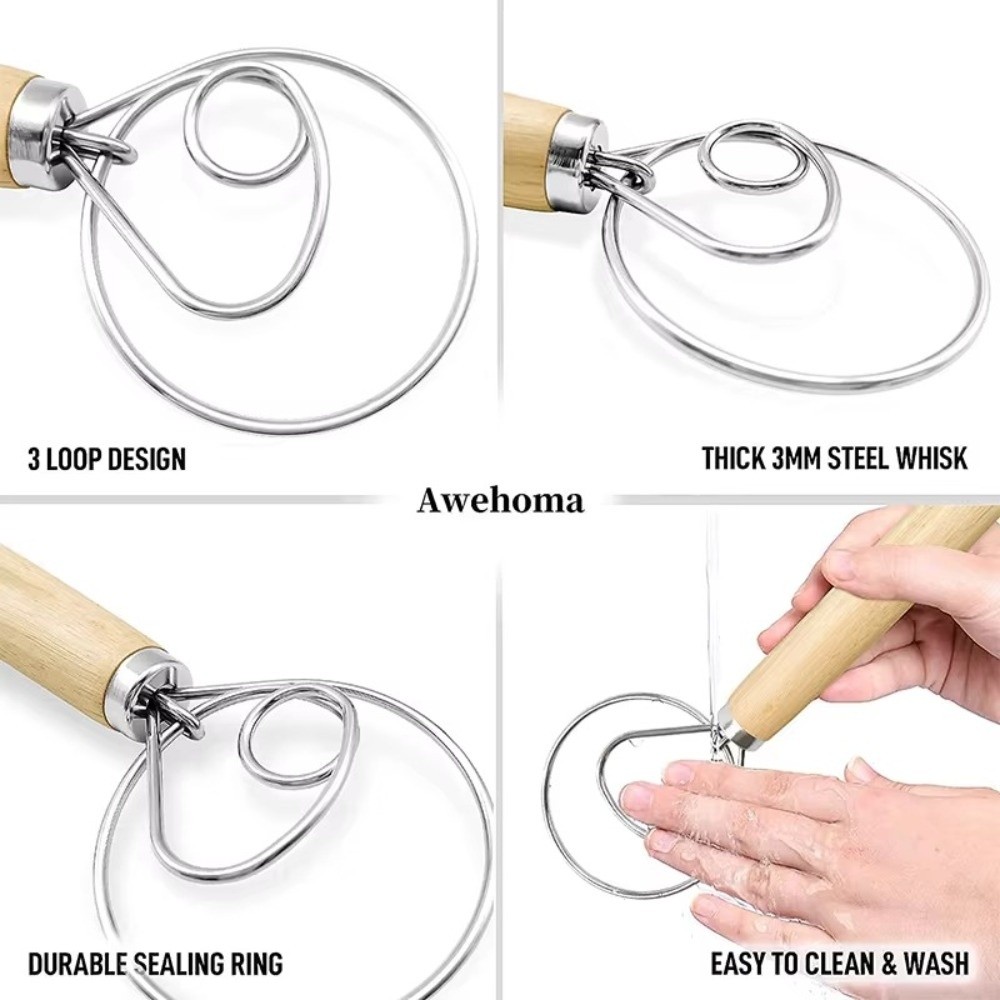 Kitchen Baking Blender - New Stainless Steel Dough Blender Coil