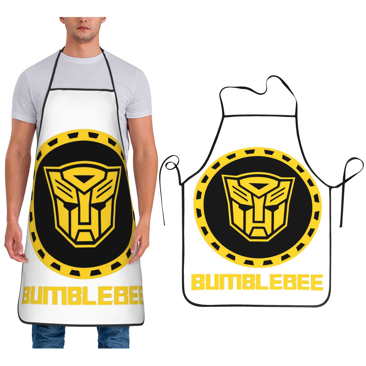 Kitchen Robot Baking - Bumblebee Transformers Robots Apron Chef Cooking