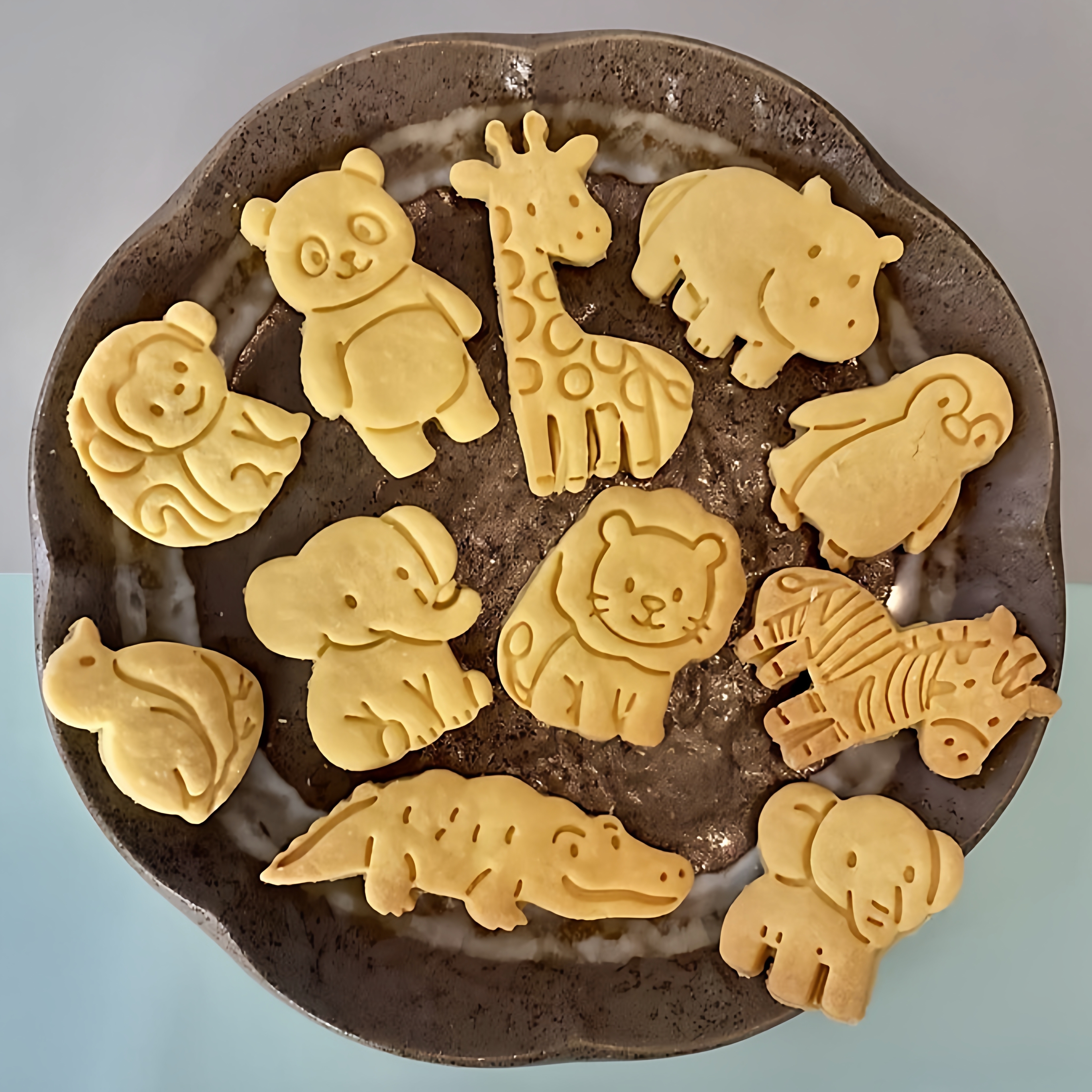 Baking Kitchen Kids - Cartoon Animal Biscuit Cutter Set Kids