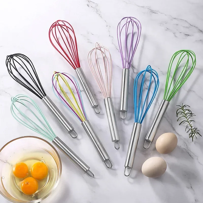 Kitchen Baking Blender - 8 Inch Stainless Steel Balloon Wire