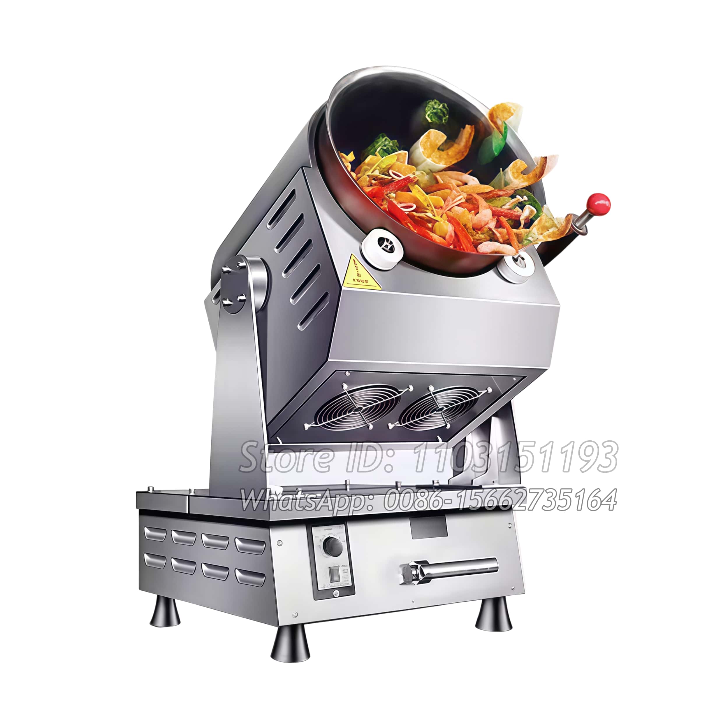 Kitchen Robot Baking - Restaurant Automatic Electric Fried Rice Wok