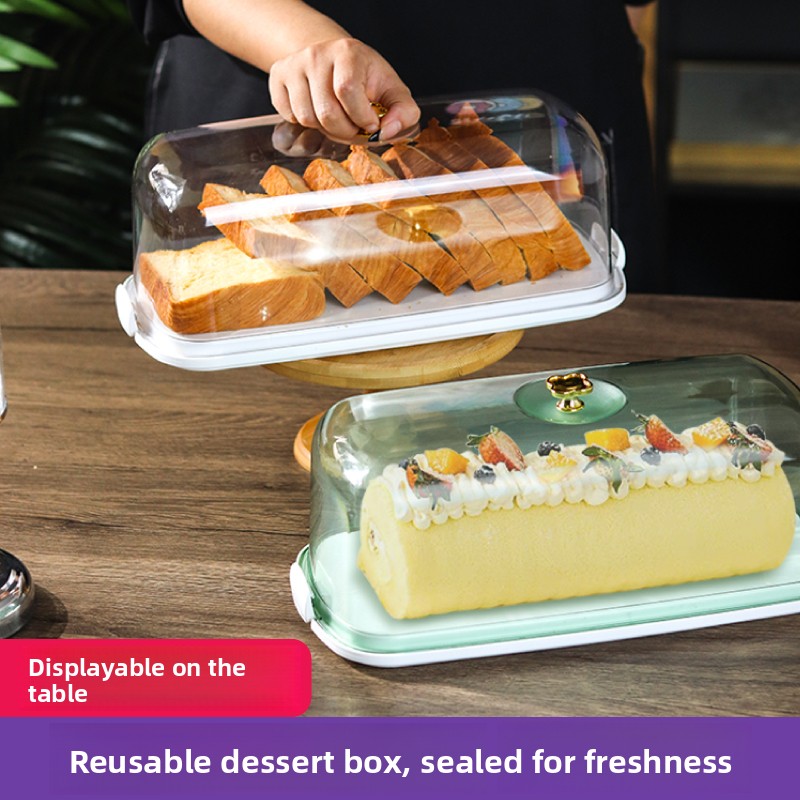 Kitchen Equipment For Baking - Reusable Cake Roll Toast Bread Storage