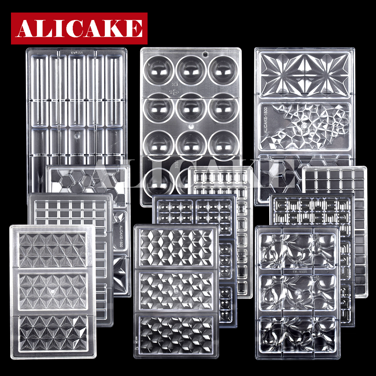 Kitchen Equipment For Baking - Chocolate Mould Polycarbonate Candy Chocolate Bar