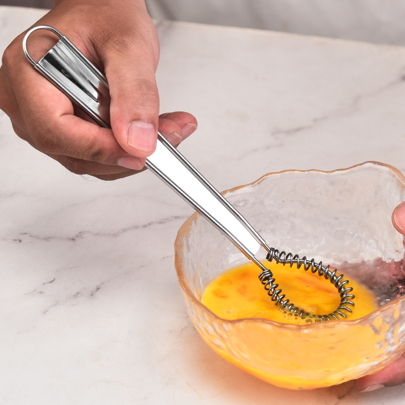 Kitchen Baking Blender - 1pc Stainless Steel Manual Egg Beater