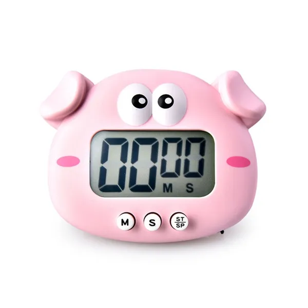 Baking Kitchen Hourly - Kitchen Timer; Cute Cartoon Pig Electronic