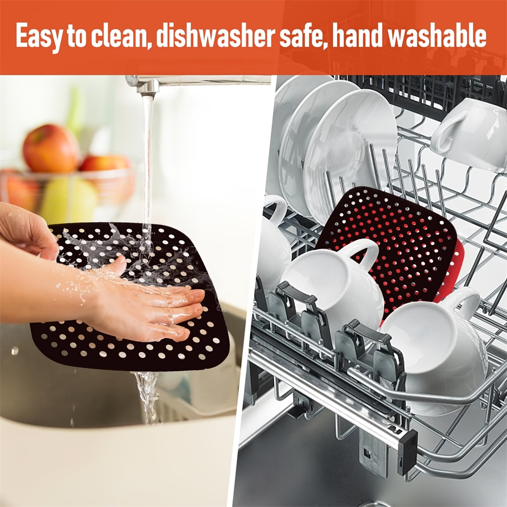 Reusable Air Fryer Pad, Silico - Kitchen Baking Mat recension och pris
