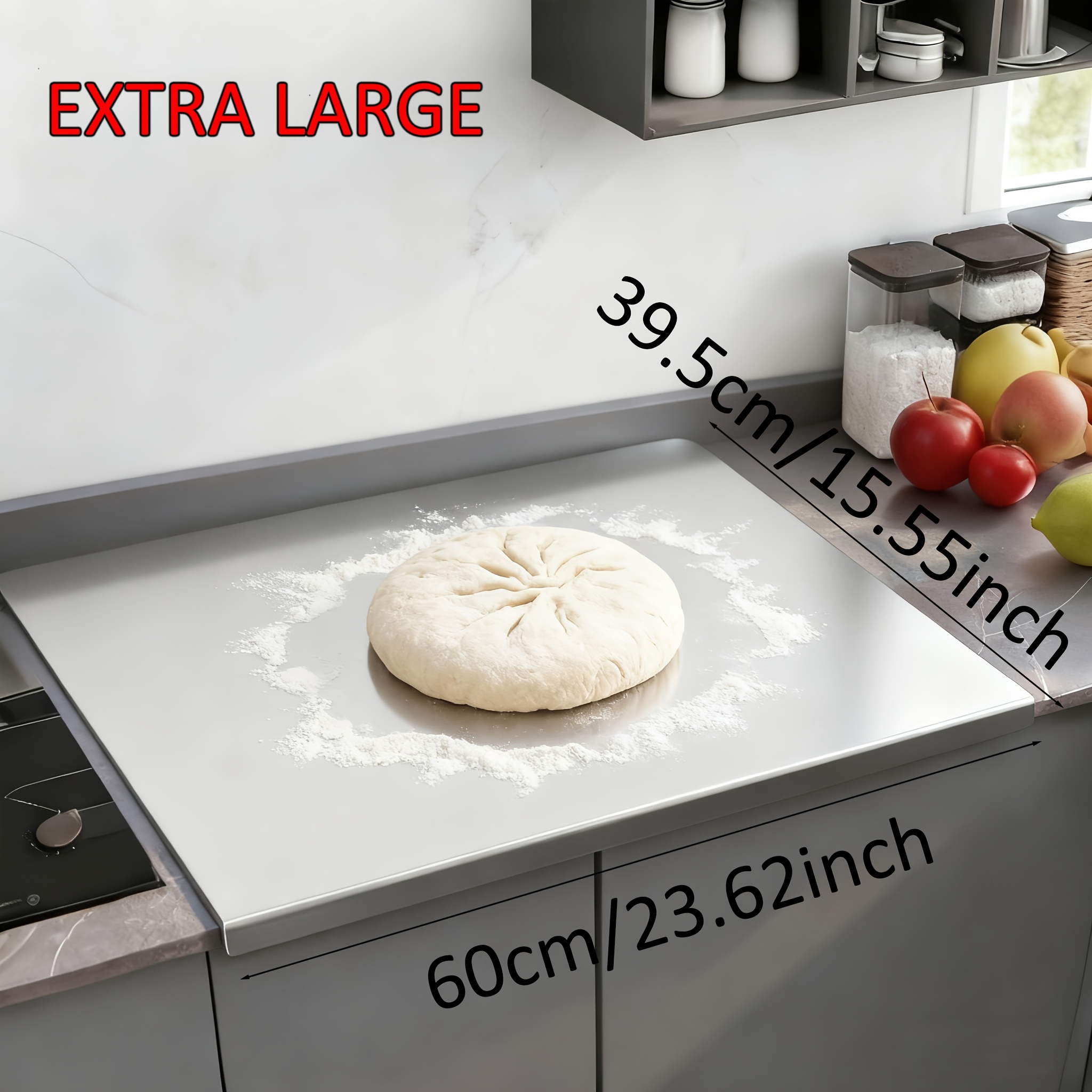 Oversized Stainless Steel Cutt - Kitchen Baking Must Haves recension och pris