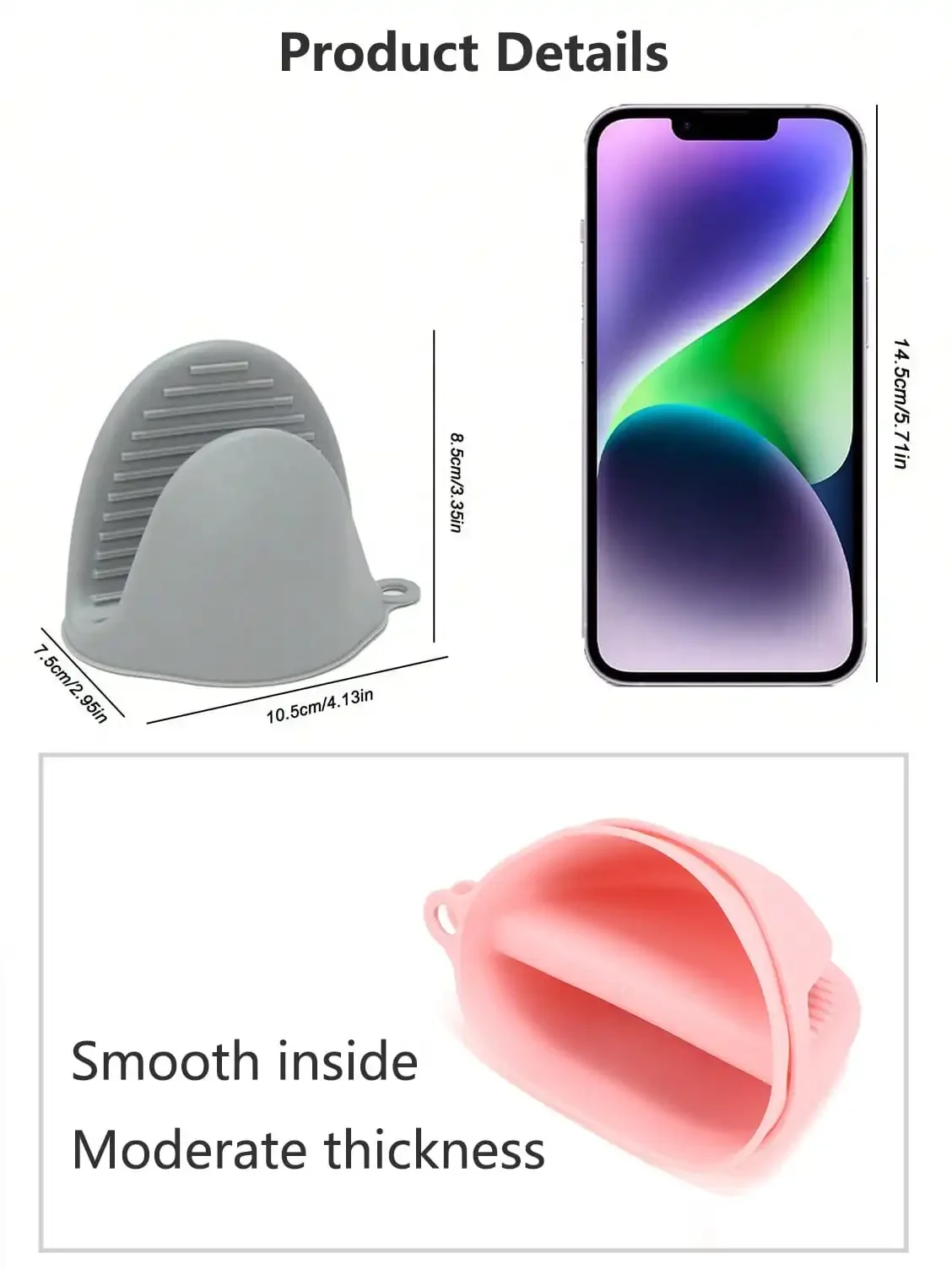 2pcs Silicone Heat Resistant G - Kitchen Baking Must Haves recension och pris