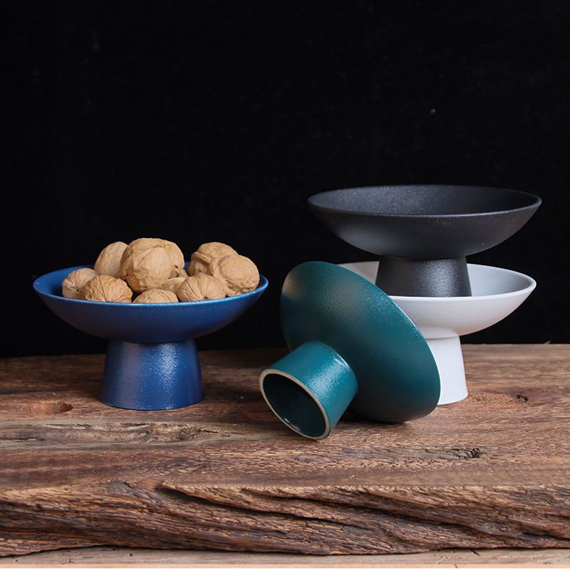 Chinese Ceramic Fruit Bowl Cre - Cake Board Round recension och pris