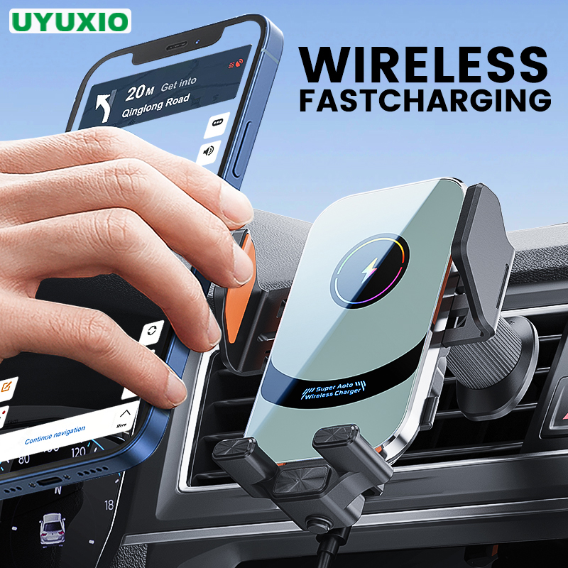 UYUXIO Wireless Car Charger Su - Cooling Rack Wire recension och pris