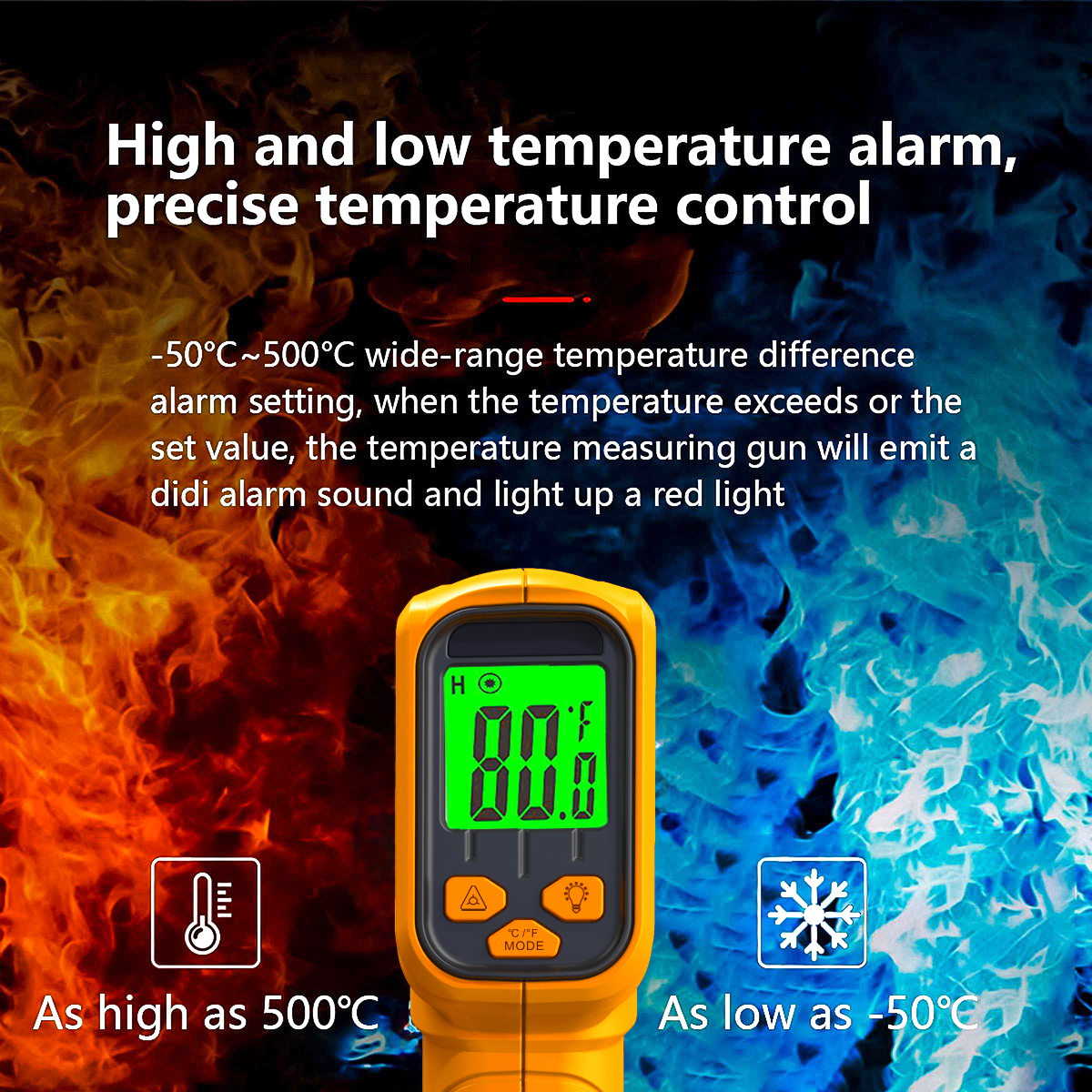 Infrared Thermometer Non-Conta - Kitchen Equipment For Baking recension och pris