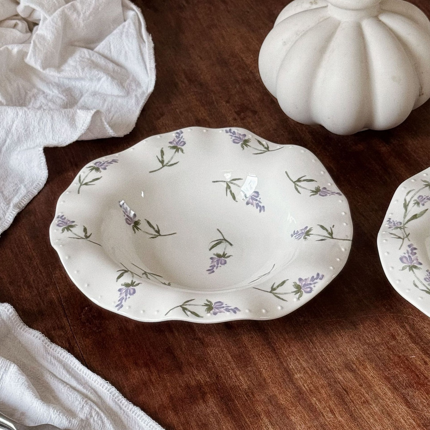 French Style Ceramic Dessert P - Cake Board Round recension och pris