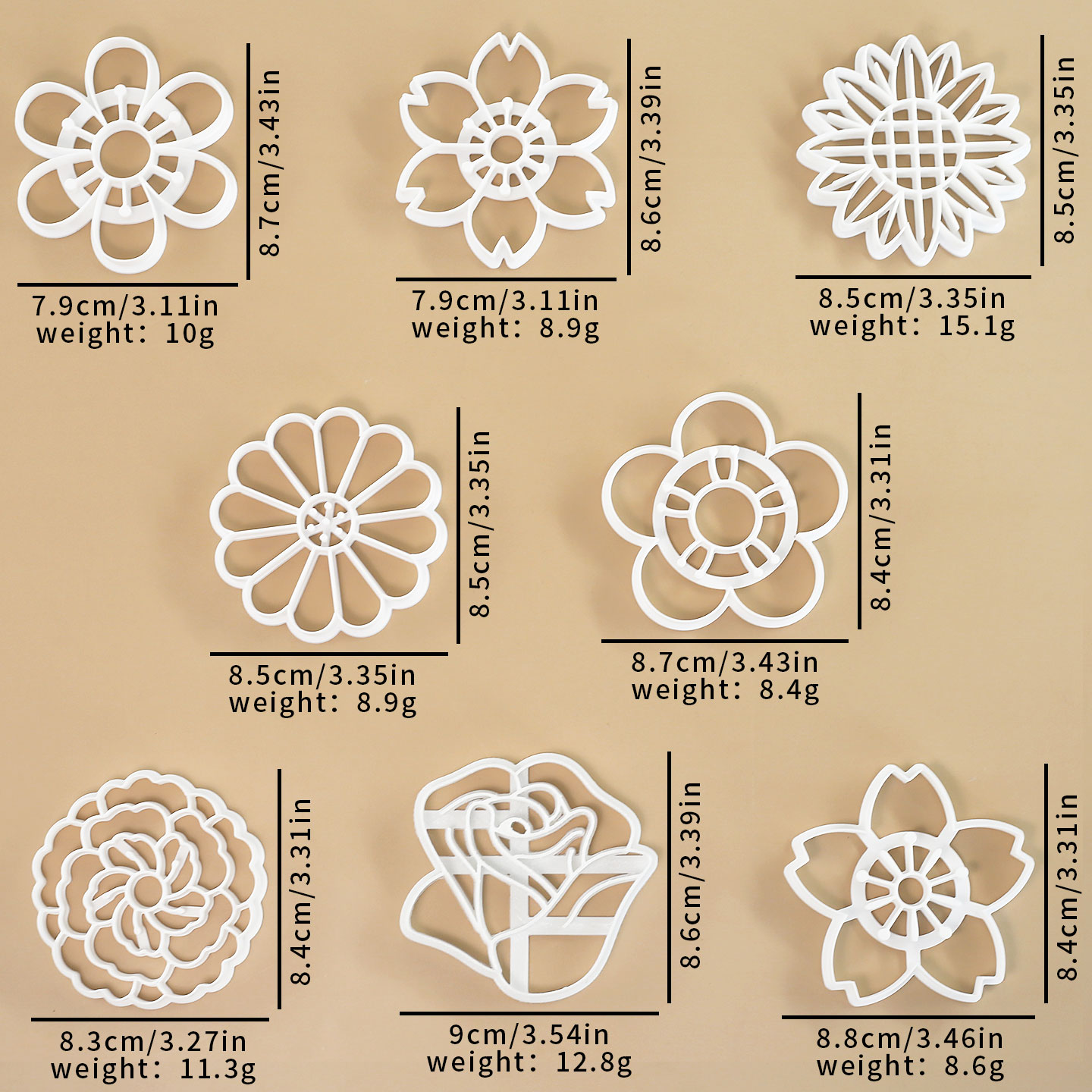 1 Pc Cherry Blossom Sunflower  - Kitchen Baking Cookies recension och pris