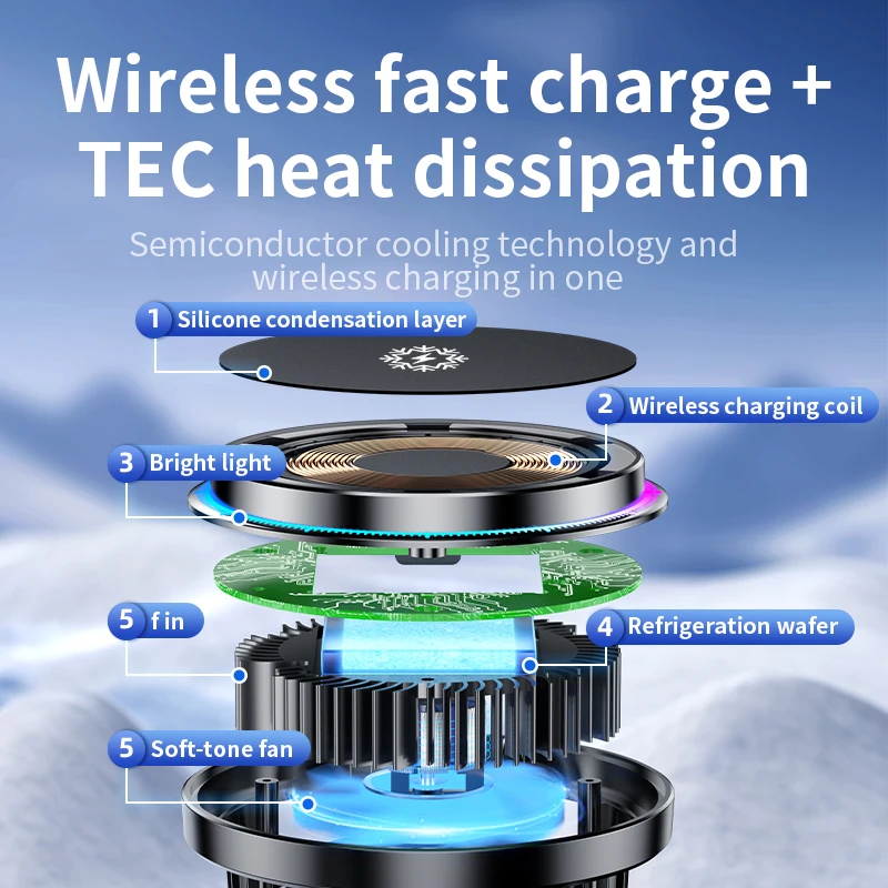 Ice Cooling Magnetic Wireless  - Cooling Rack Wire recension och pris
