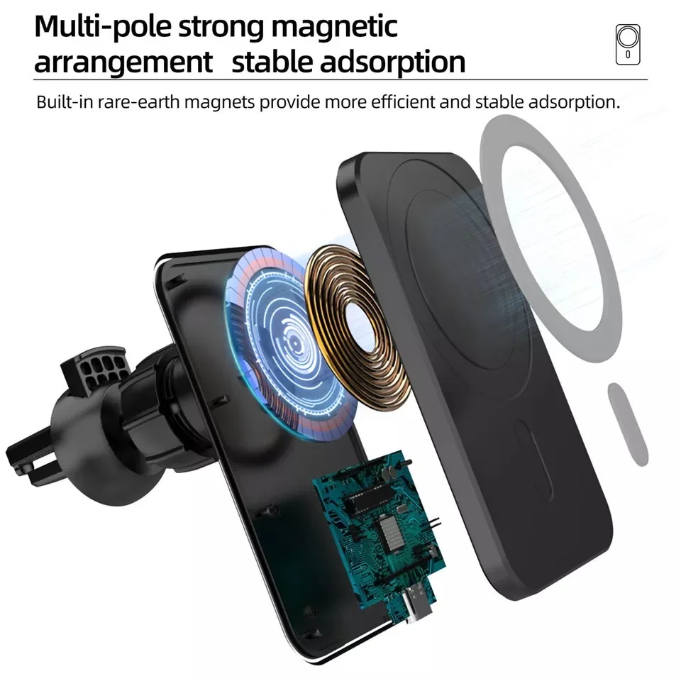 UYUXIO 30W Wireless Charger Ma - Cooling Rack Wire recension och pris