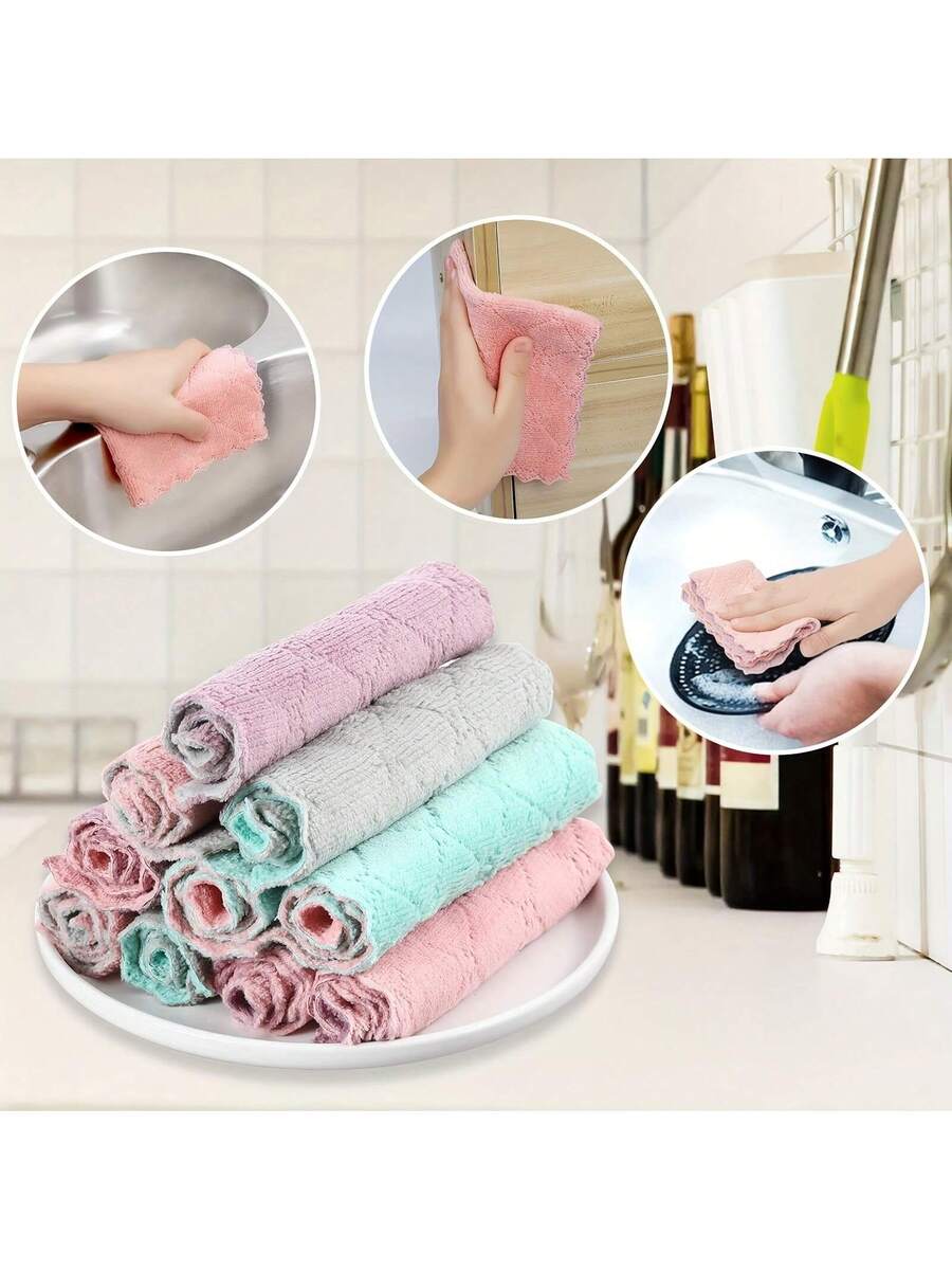 10pcs Kitchen Towels Set Dishc - Kitchen With Baking Area recension och pris