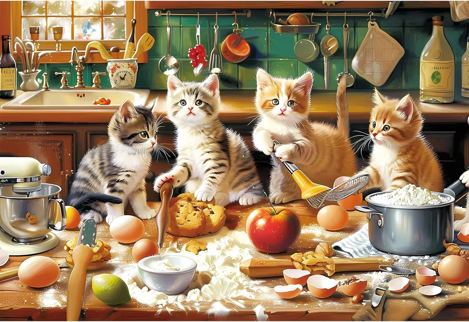 Cute Kittens Baking Kitchen Ji - Baking Kitchen Kids recension och pris