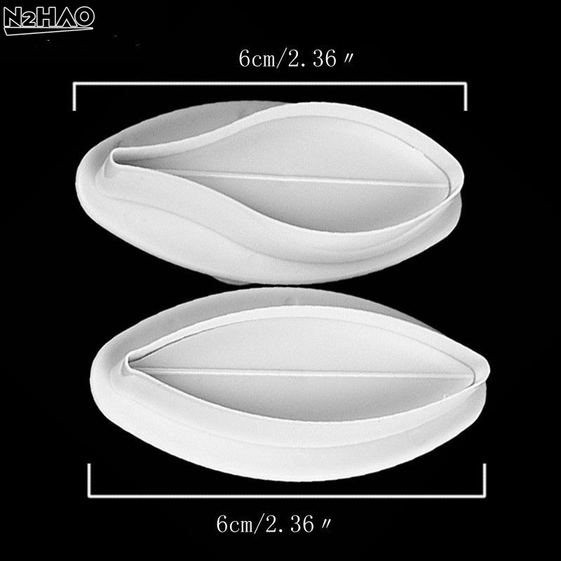 2Pcs Lily Flower Biscuit Mold  - Baking Kitchen At Home recension och pris