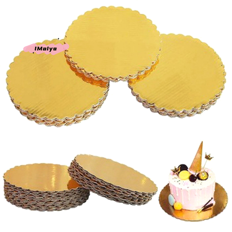 Golden round Cake Boards 4/5/6 - Cake Board Round recension och pris