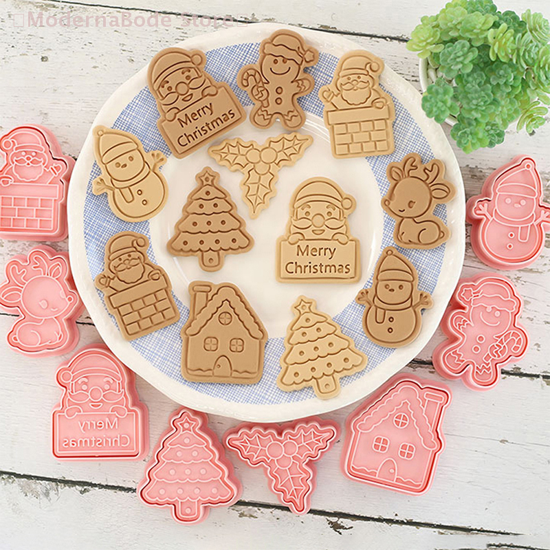 【M】3D Christmas Cookie Cutter  - Kitchen Baking Cookies recension och pris