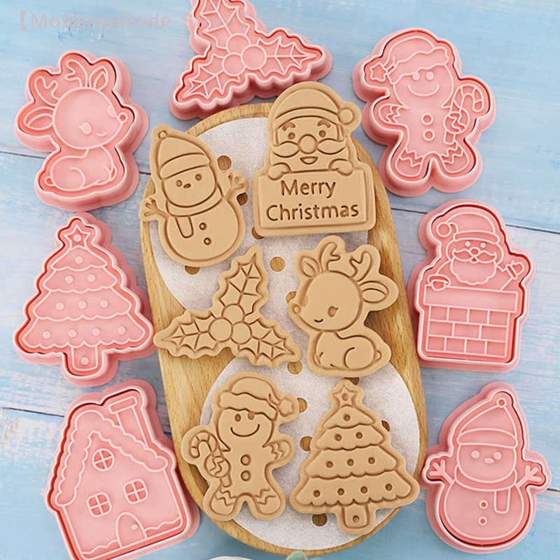 【M】3D Christmas Cookie Cutter  - Kitchen Baking Cookies recension och pris