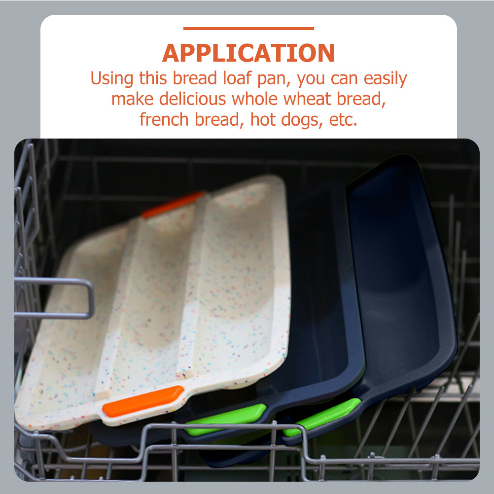 Silicone French Bread Pan Thre - Baking Kitchen At Home recension och pris