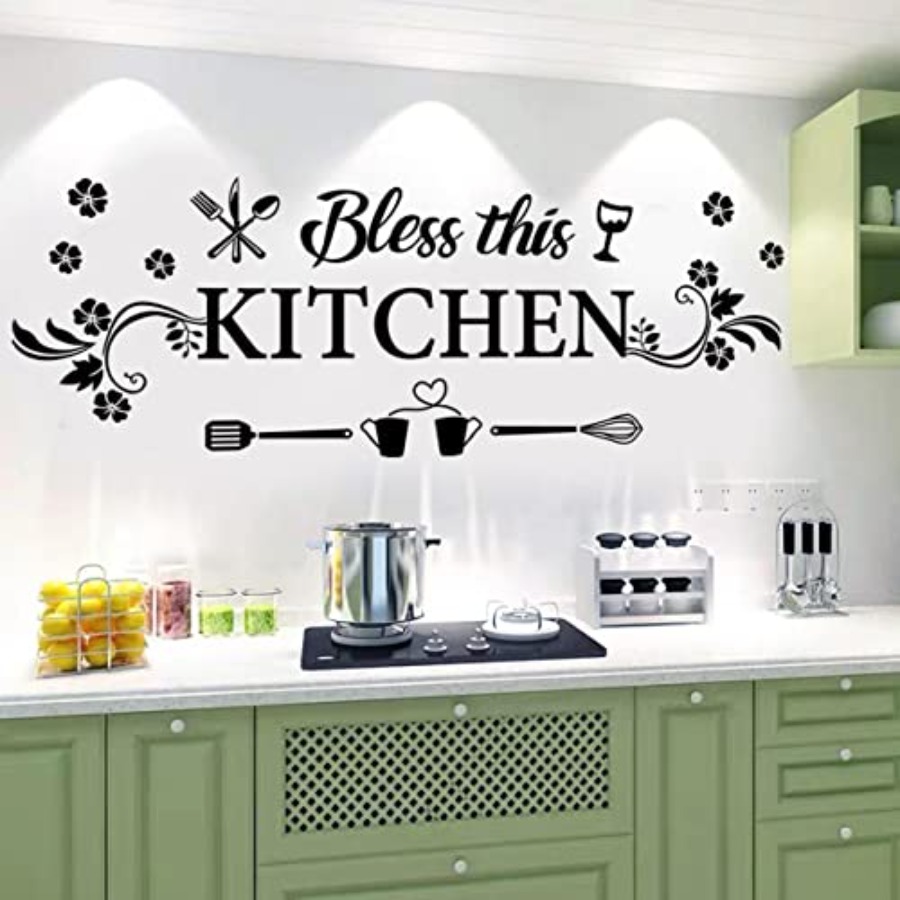 Kitchen Quotes Wall Decor Stic - Kitchen Baking Quotes recension och pris