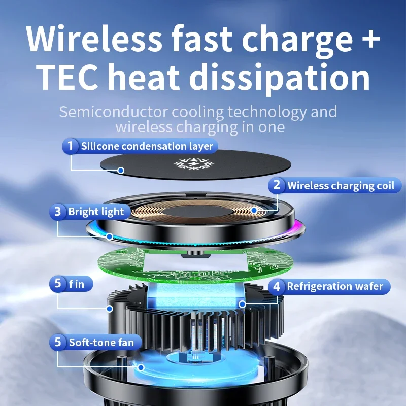 ice Cooling Magnetic Wireless  - Cooling Rack Wire recension och pris