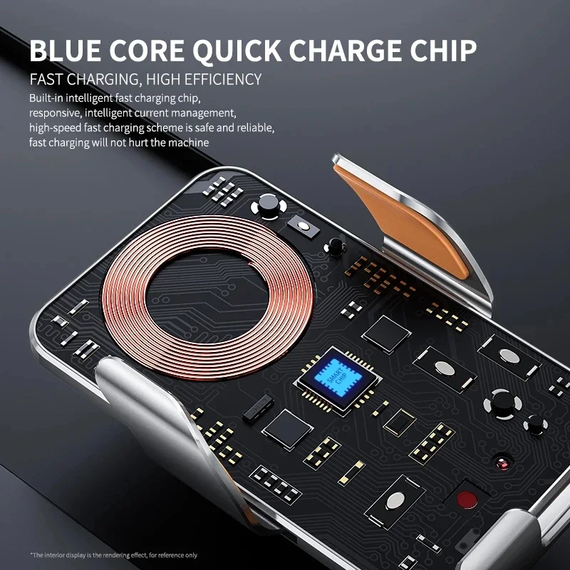Car Wireless Charger Magnetic  - Cooling Rack Wire recension och pris