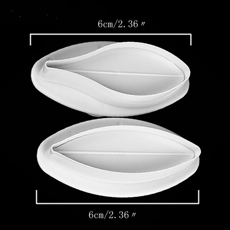 2Pcs Lily Flower Biscuit Mold  - Baking Kitchen At Home recension och pris