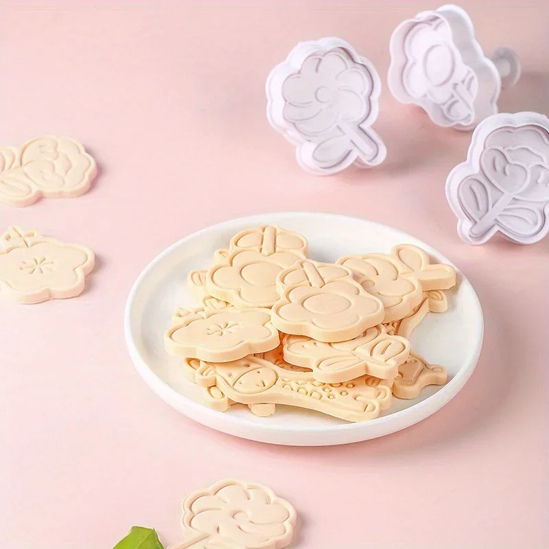 Cartoon Animal Flower Cookie M - Kitchen Baking Cookies recension och pris