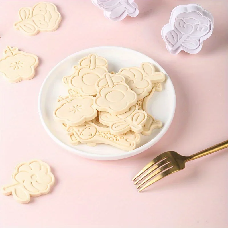 Cartoon Animal Flower Cookie M - Kitchen Baking Cookies recension och pris