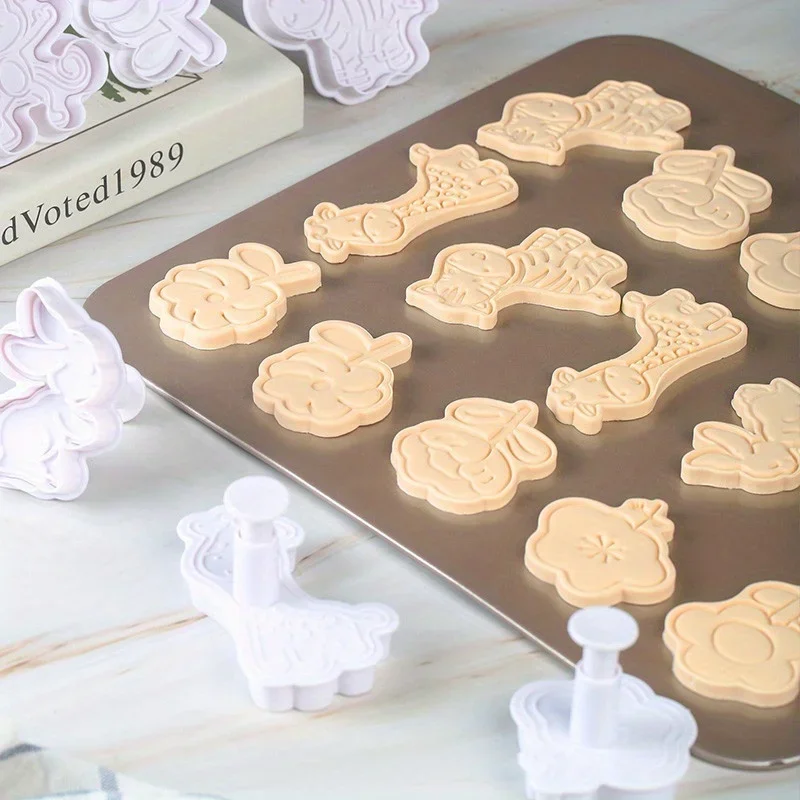 Cartoon Animal Flower Cookie M - Kitchen Baking Cookies recension och pris
