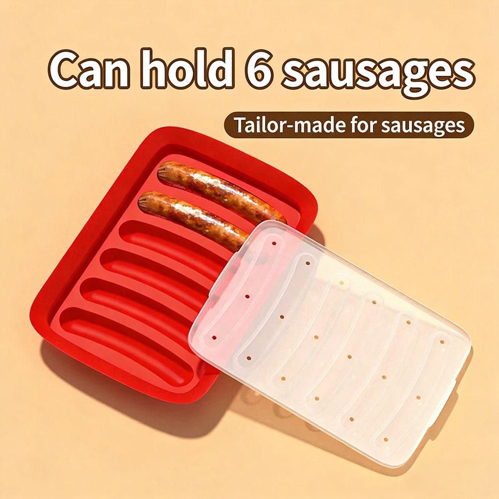 6-Cavity Silicone Sausage Make - Baking Kitchen Kids recension och pris