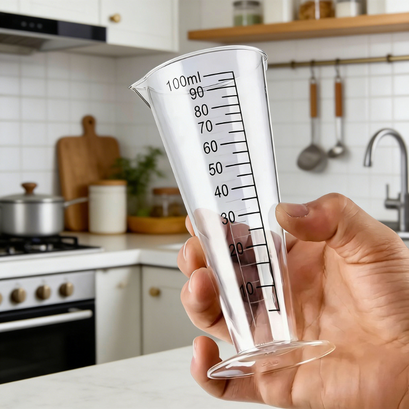 1pc 100ml Plastic Measuring Cu - Kitchen With Baking Area recension och pris