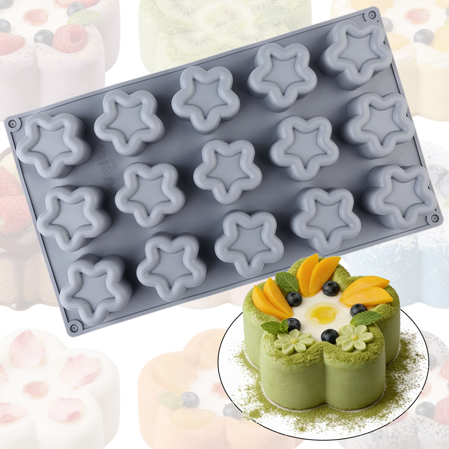 A Pack of Five-Pointed Star-Sh - Kitchen Baking Must Haves recension och pris