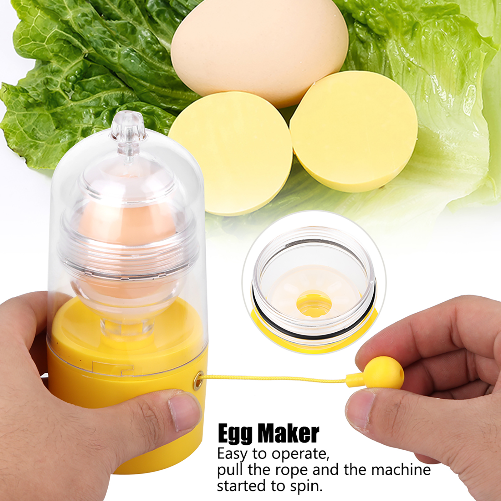 Egg Yolk Shaker Gadget Manual  - Kitchen Baking Blender recension och pris