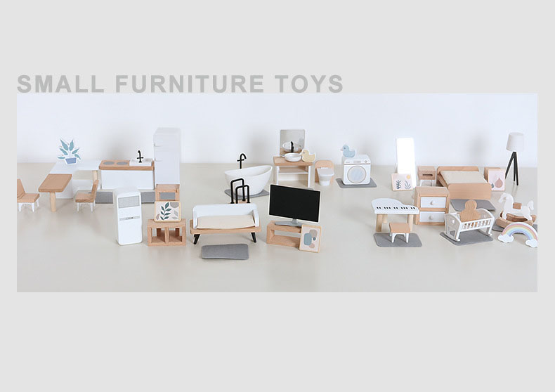 Modern dollhouse furniture kit - Kitchen Uncle recension och pris
