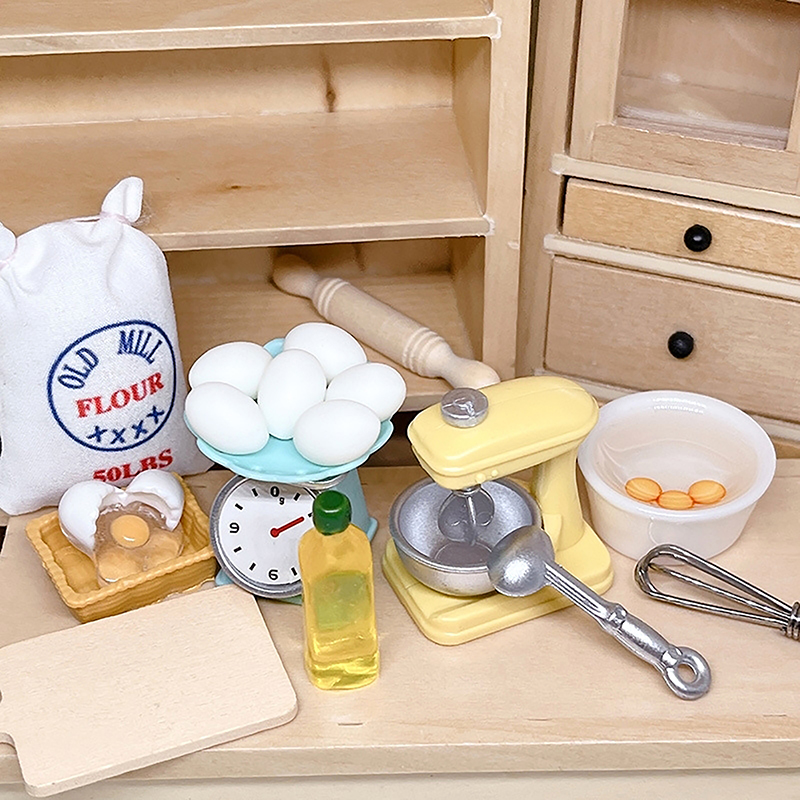 1Set 1:12 Dollhouse Miniature  - Kitchen With Baking Area recension och pris