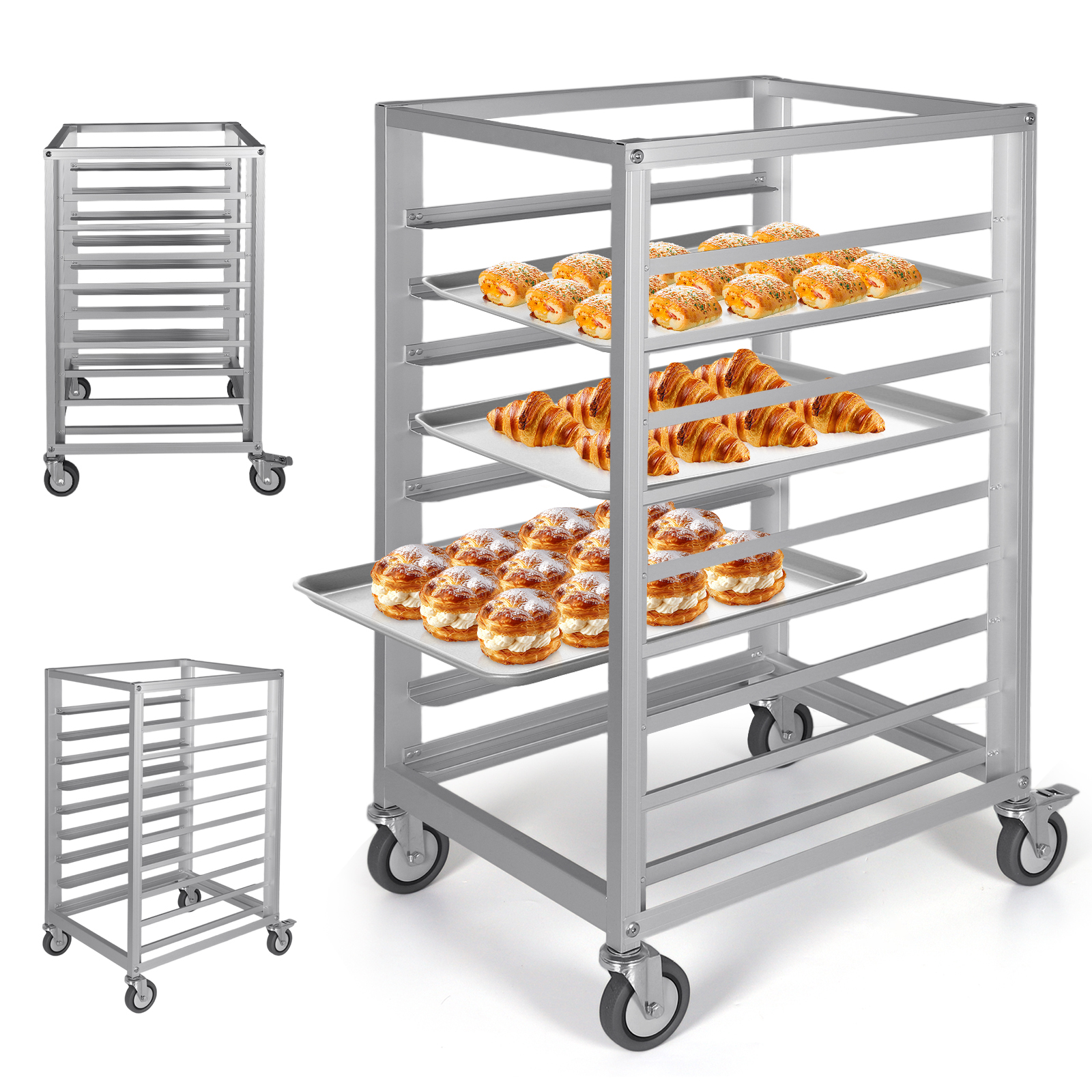 9 Tier 3 Inch Spacing Aluminiu - Kitchen Baking Quotes recension och pris