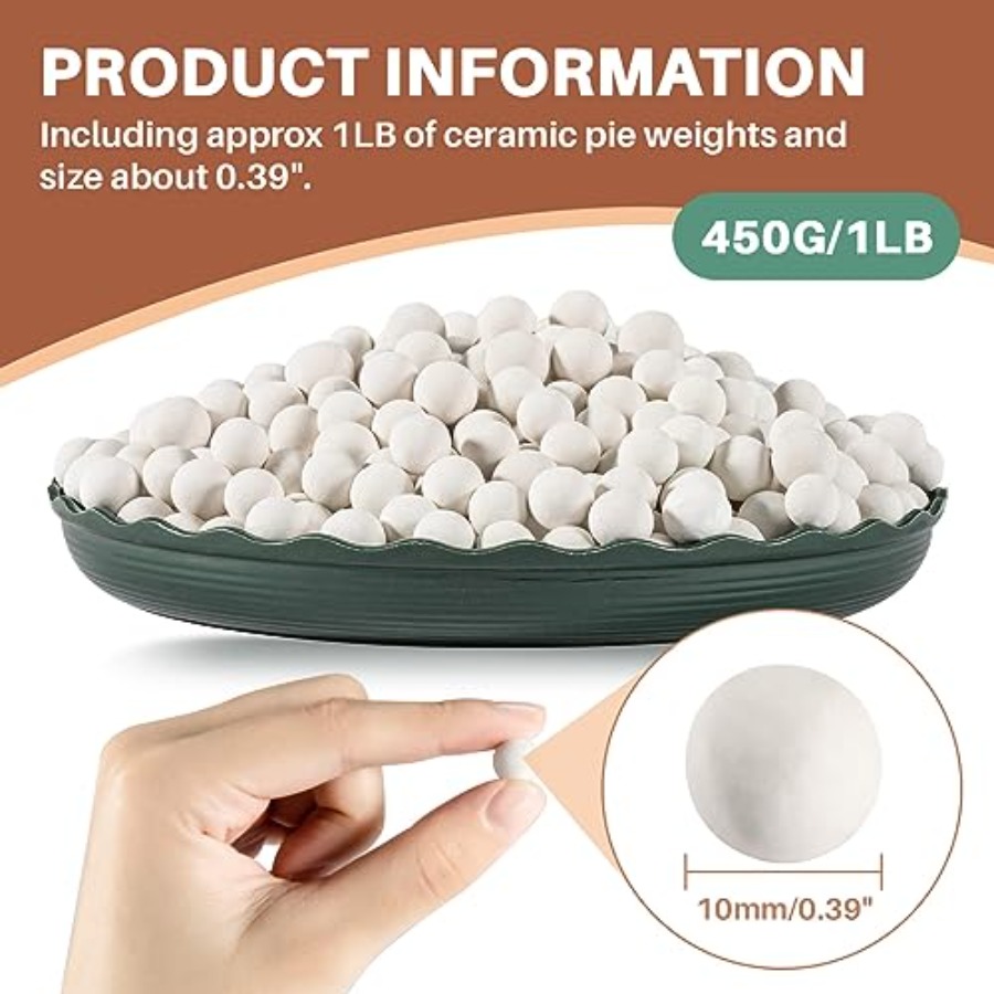 1 Pie Weights for Baking Pie C - Kitchen Baking Must Haves recension och pris