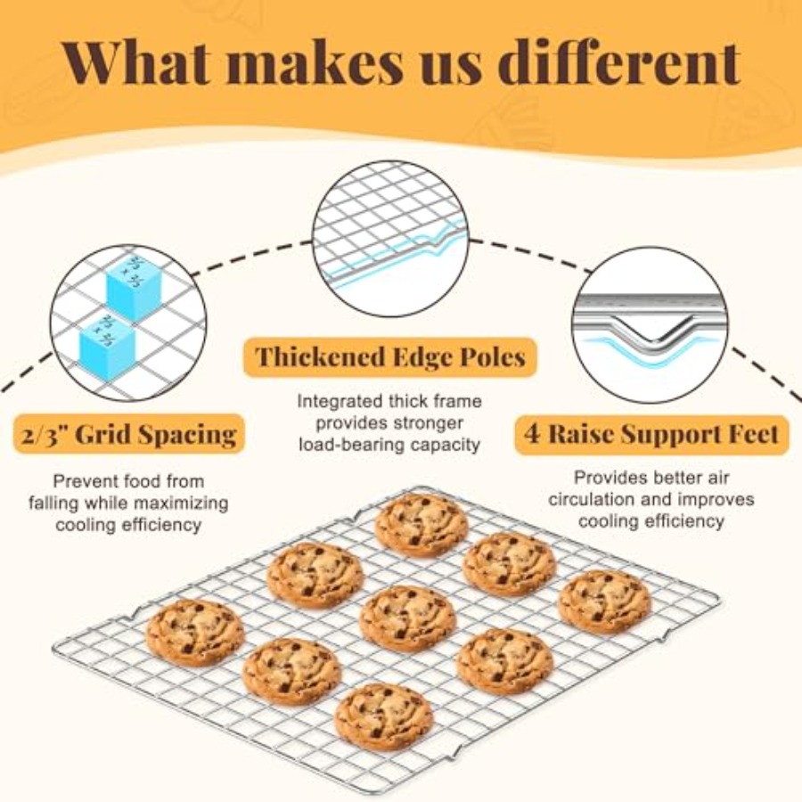 Cooling Racks for Cooking and  - Cooling Rack Wire recension och pris