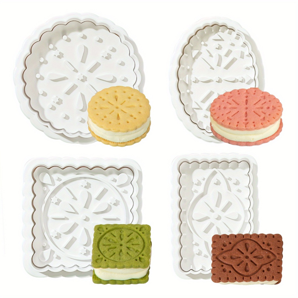 Cookie Mold Press Type Sandwic - Kitchen Baking Cookies recension och pris