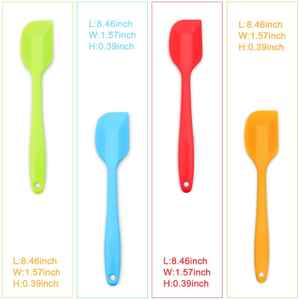 Silicone Spatula,Heat-Resistan - Kitchen Baking Blender recension och pris