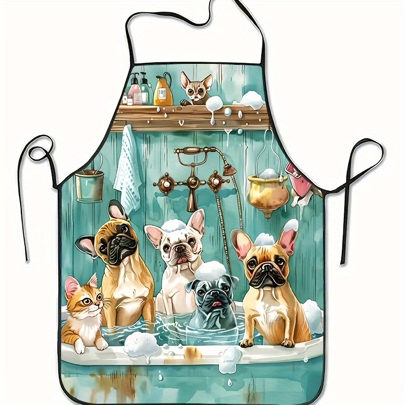 Fashion Cartoon Dog Bathing Pa - Baking Kitchen At Home recension och pris