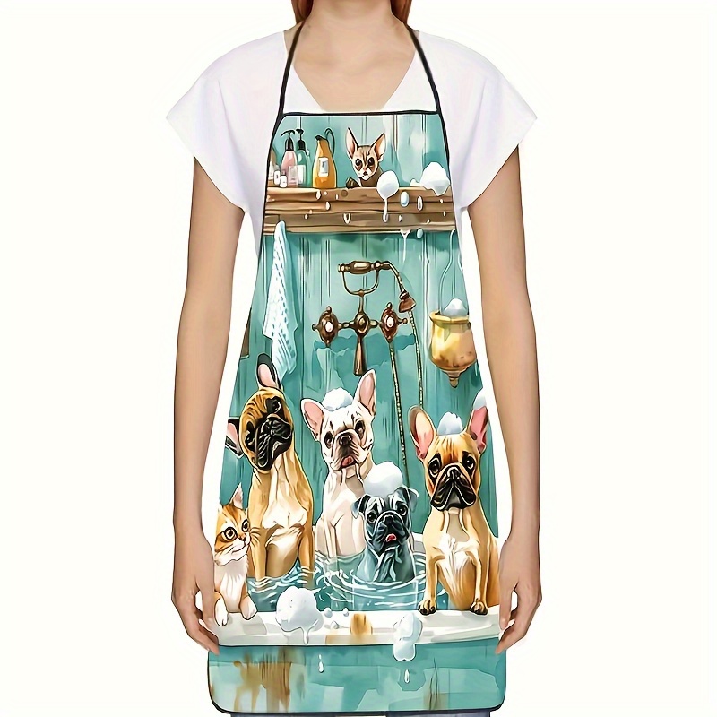 Fashion Cartoon Dog Bathing Pa - Baking Kitchen At Home recension och pris
