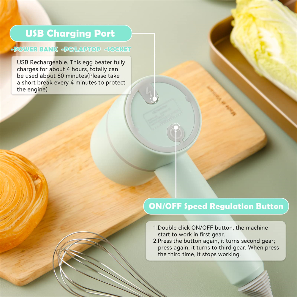Portable Blender Mixer Kitchen - Kitchen Baking Blender recension och pris