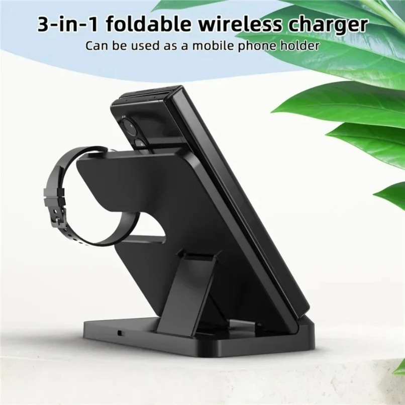 3 in 1 Wireless Charger Statio - Cooling Rack Wire recension och pris