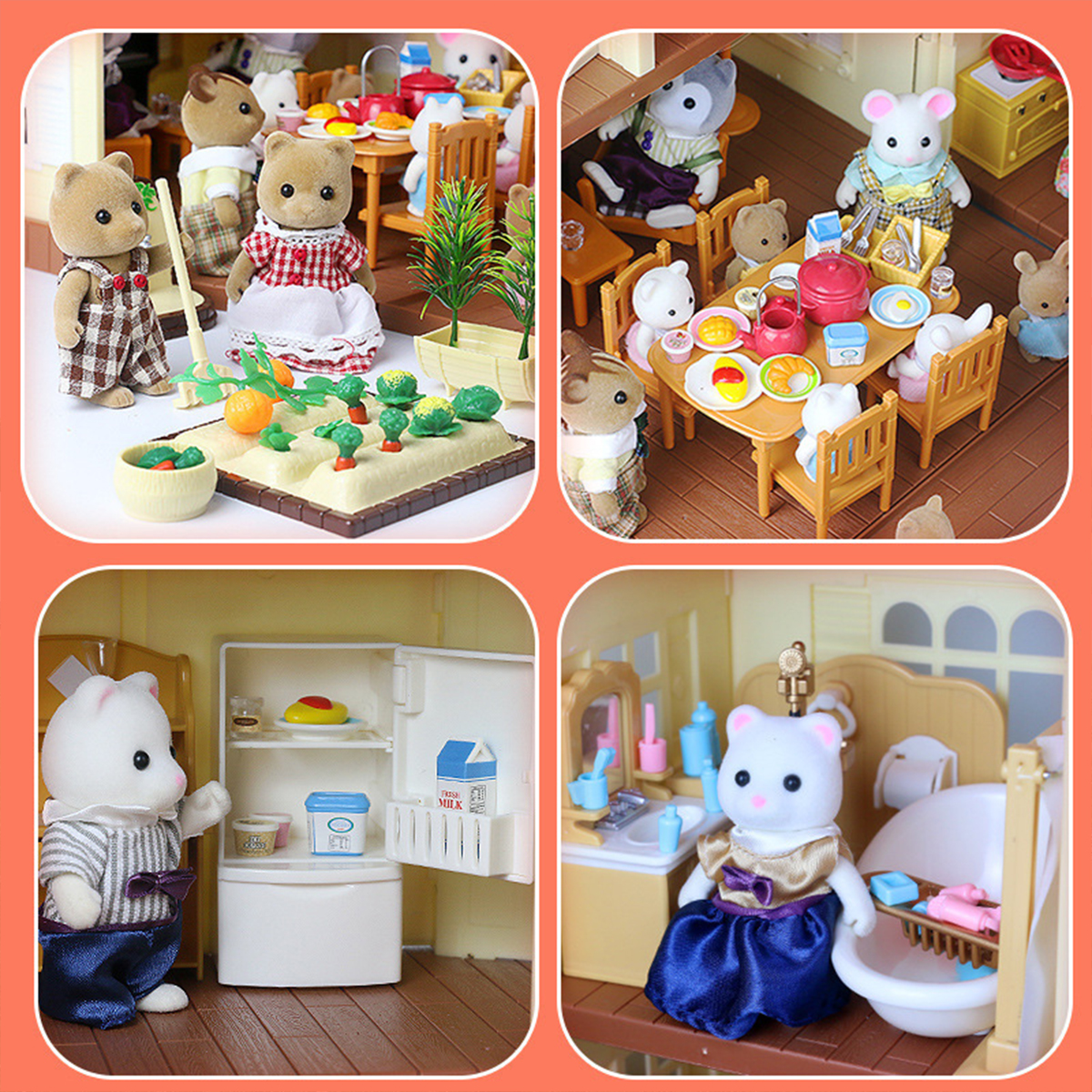 Miniature Furniture 1:12 Dollh - Kitchen Uncle recension och pris