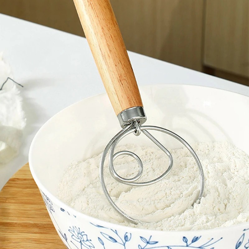 13inch Danish Dough Whisk Stai - Kitchen Baking Blender recension och pris